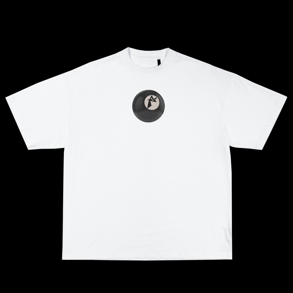 8-BALL PVRITY TEE WHITE